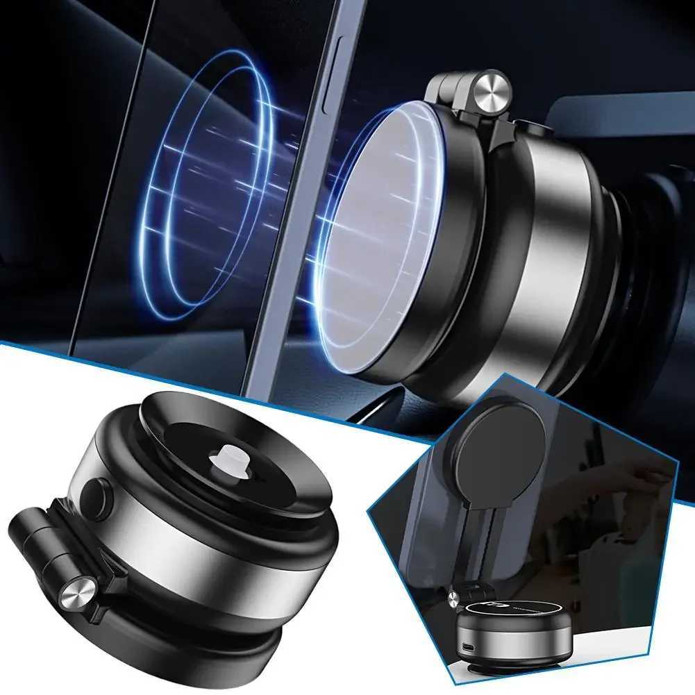 Cell Phone Mounts Holders Auto CZ07 Super Strong Dual Suction Cup Car Phone Bracket Holder Car Navigation Bracket Vacuum Adsorption Car Phone Accessor