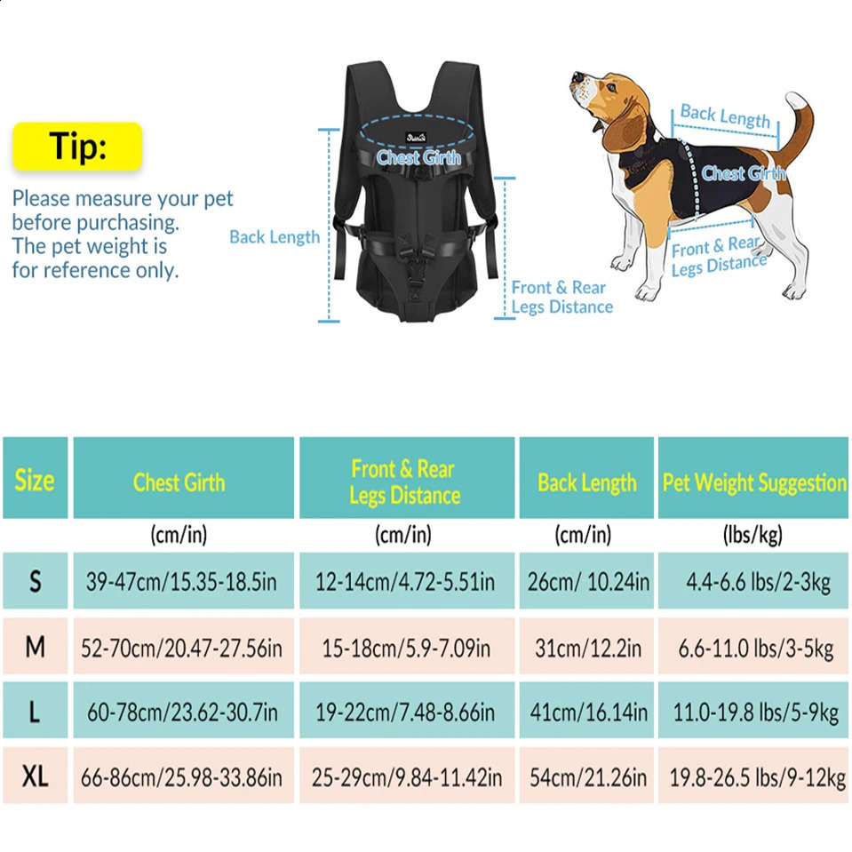 Pet Dog Bag Breathable Backpack For Dogs Cats Out Double Shoulder Portable Travel Backpack Outdoor Dog Cat Bag 250206