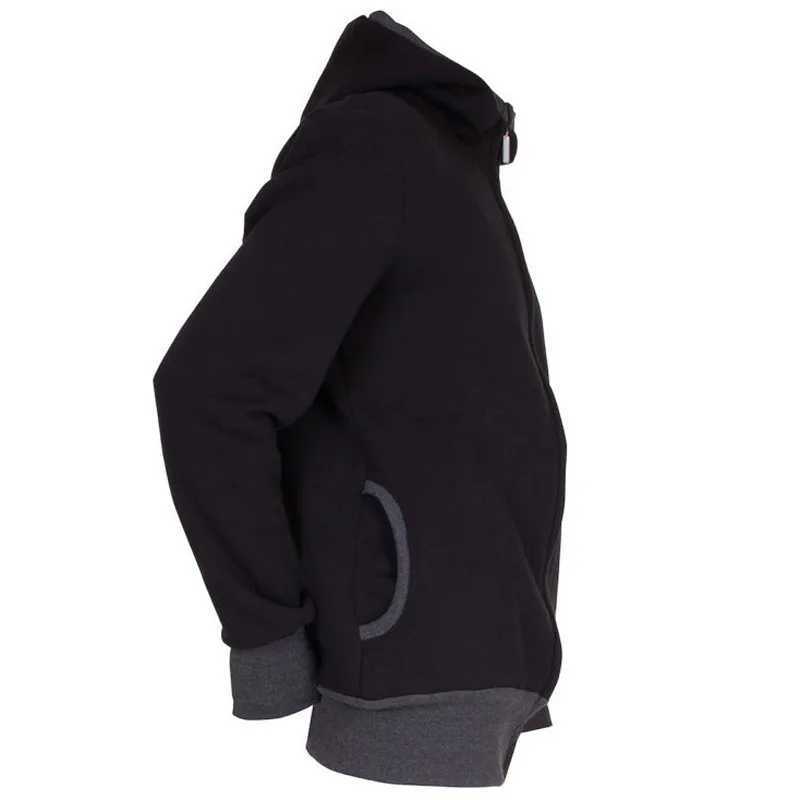 Daddy Men Baby Carrier Jacket Autumn Winter Maternity Clothes Kangaroo Warm Hoodies Outerwear Coat Father Carry Baby Sweatshirt W250207
