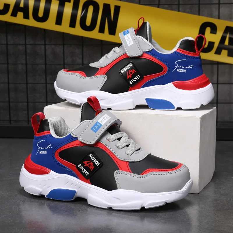 Summer childrens fashionable sports boys running leisure breathable outdoor shoes lightweight sports shoesXJ250318