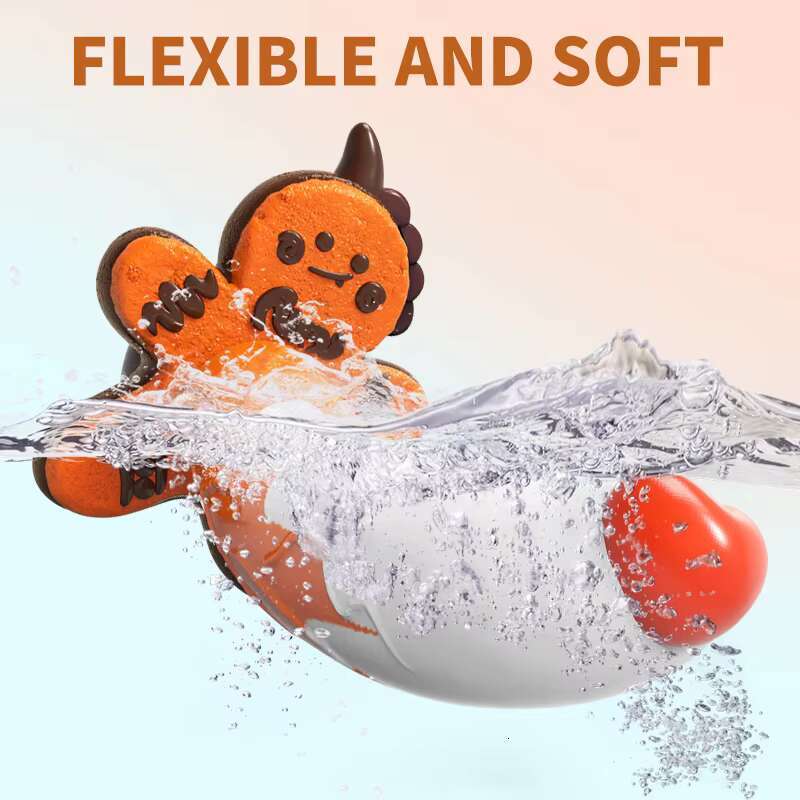 Monster Silicone sy Colourful Cute Gingerbread Man Strong Suction Cup Dragon Dildo Anal Plug Sex Toys For Women