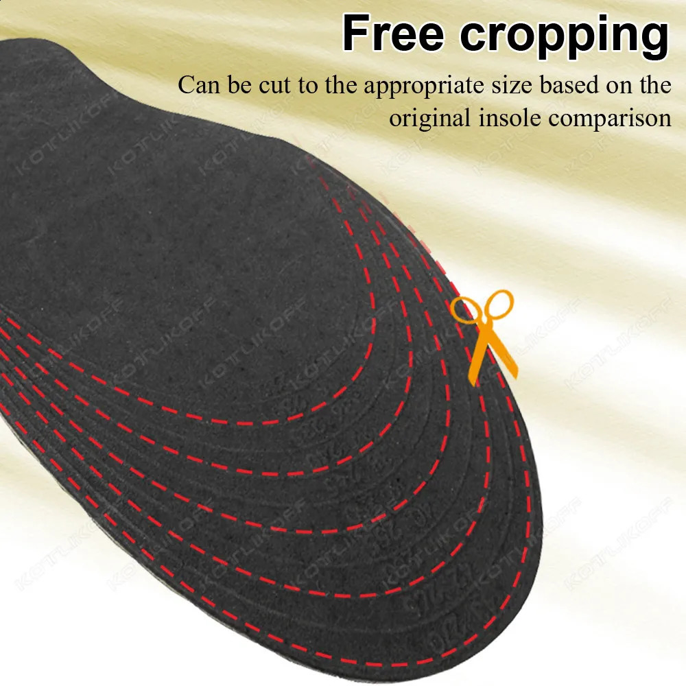 KOTLIKOFF Invisiable Magnet Massage Height Increase Insole 2/3/4/5 Cm Up For Women Men Shoe Sole Inserts Taller Elevating Pad 250120
