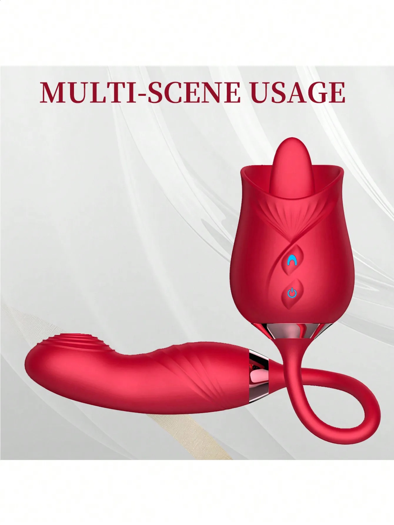 Rose Toy Clitoris Tongue Licking Vibrator Vagina 10 Vibrator Stimulator Adult Goods Sucking Sex Toys For Women 250108