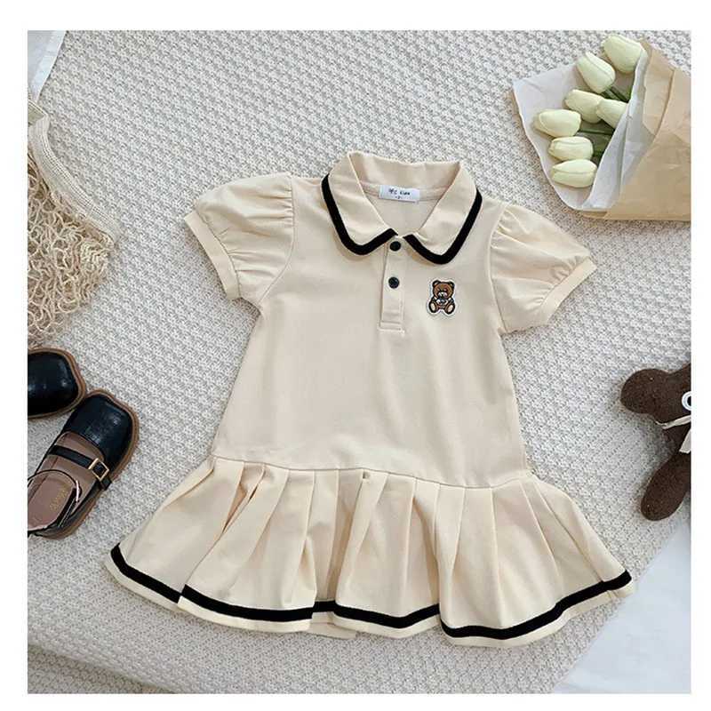 Family Matching Clothes Summer 2023 Mother Daughter Dresses Family Look Polo T-Shirts Mother Kids Tees Clothes Father Son Outfit W250207