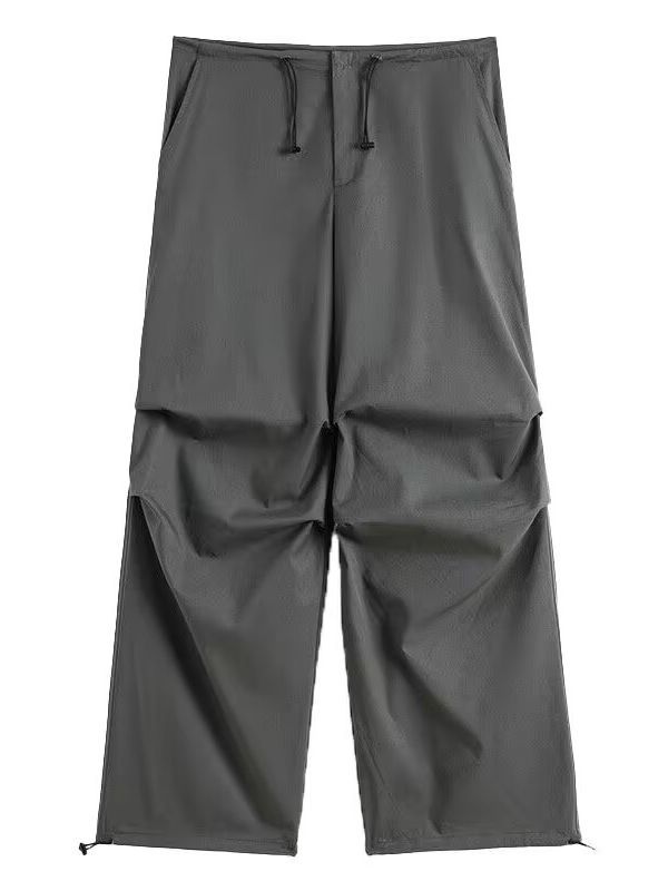 Women's Pants Smvp Y2K Parachute Women Harajuku Streetwear Wide Leg Baggy Sweatpants Female Vintage Hip Hop Joggers Cargo Trousers