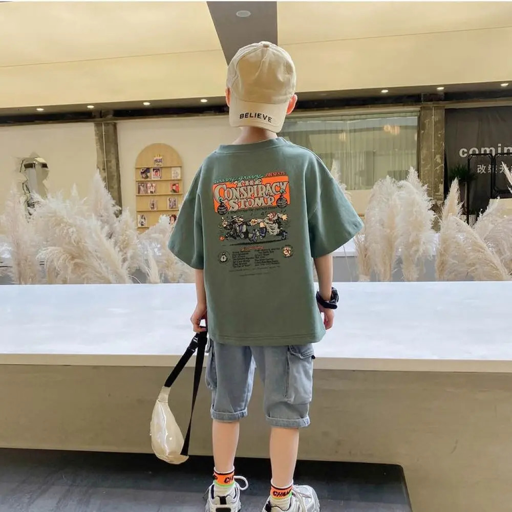 T-shirt For Boys Baby boy Clothes Short-sleeve Tee Children Top T shirt For Summer Toddler Child Kids Clothes Arrival 250207