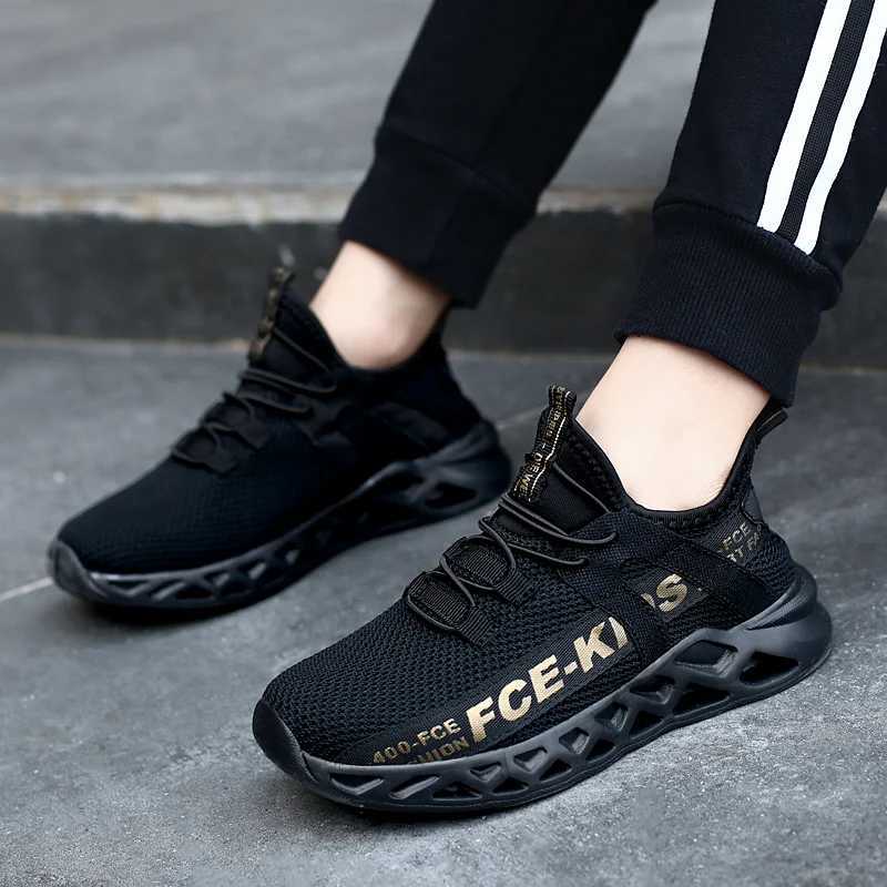 Mesh Kids Sneakers Lightweight Children Shoes Casual Breathable Boys Sports Shoes Non-Slip Girls Sneakers Shoes W250207