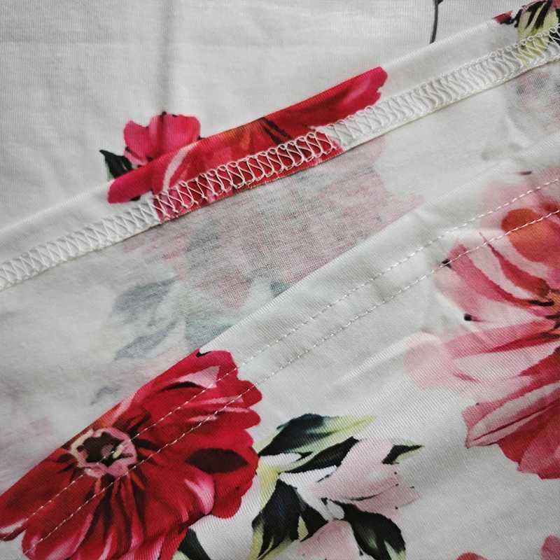 Chic Ditsy Floral Knee-High Dress -V-neckAll-Season Casual Wear Easy-Care Polyester Lining Mid Elasticity FabricXJ2500207