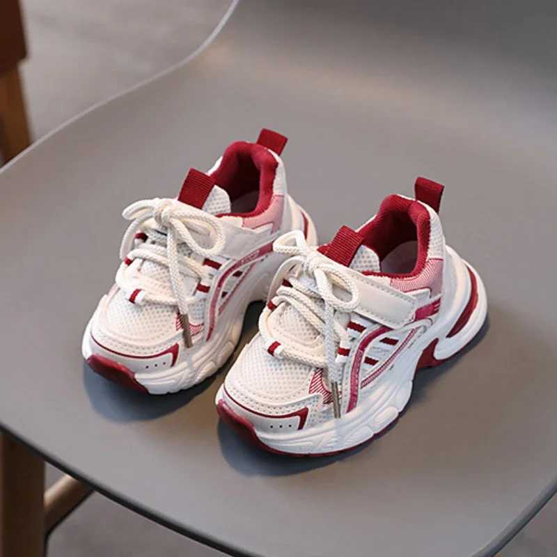 New girls childrens sports shoes school tight sports shoes boys spring autumn Versatile childrens tennis shoes breathable tennis shoesXJ250318