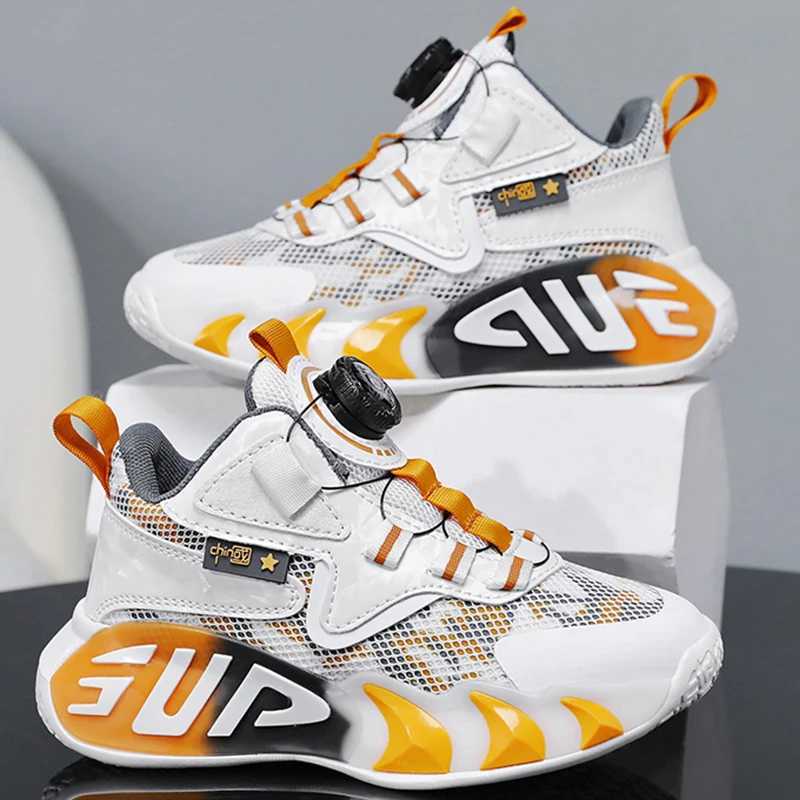 Childrens Sports Shoes Comfortable High-qu Jogging Outdoor Sports Mesh Casual Flat Walking Shoes for Kids Sneakers W250207