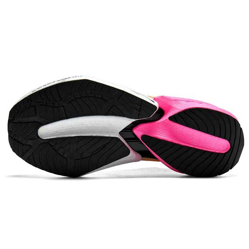 Speciality Carbon Plate Sports Running Shoes Marathon Air Cushion Men Breathable Lightweight Women Comfortable Nonskid SneakersC250207