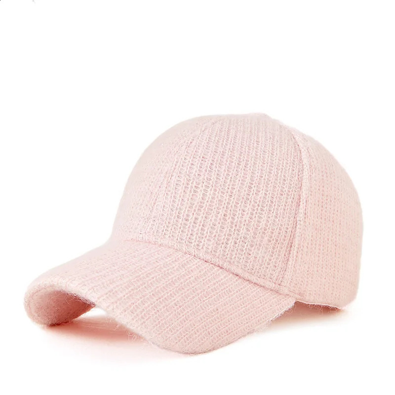 Adult Winter Big Size Baseball Cap Lady Warm Knitted Hats Dad Outdoors Warm Sport Hat Men Caps 55-59cm 60-65cm 250206