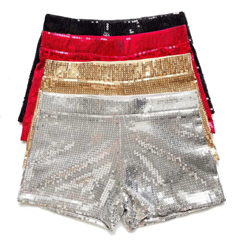 Sexy Sequin Women Shorts Shiny High Waist Dance Shorts Night Club Shorts Nightclub Shorts Short Pants Streetwear Clubwear 250207
