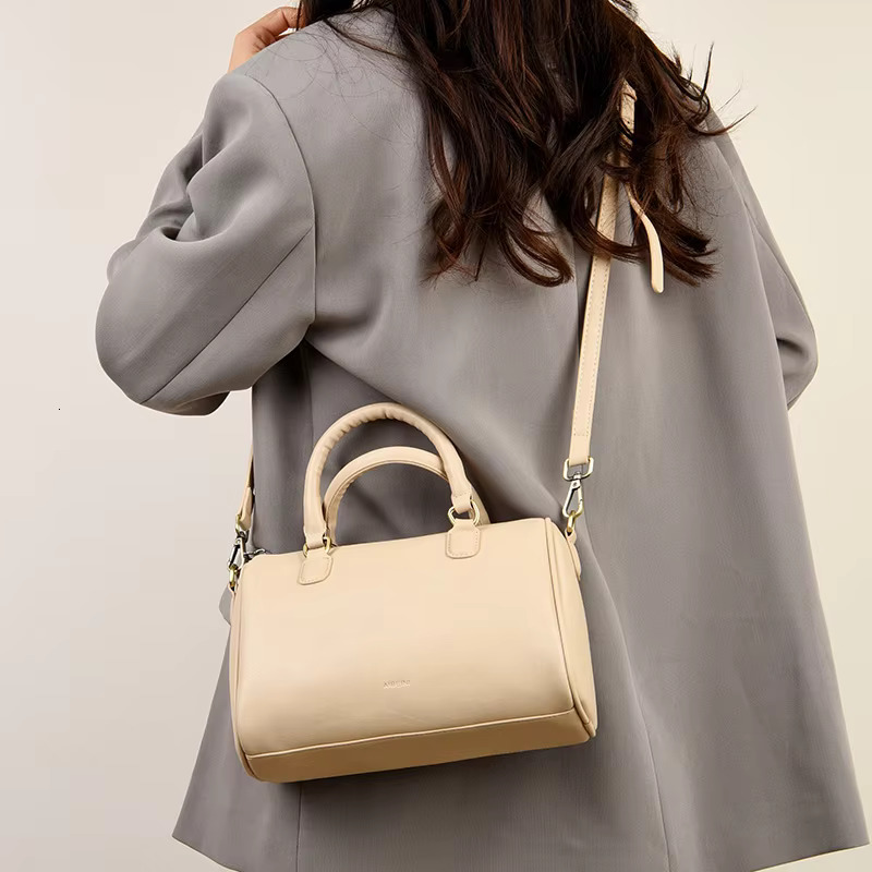 High Quality Retro Style Leather Purse Fashion Women Shoulder Messenger Bag High-Capacity Simplicity Ladies Handbag Sac