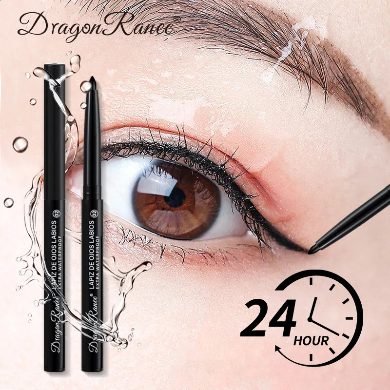 MattePearlescent Eyeliner Gel Pencil Smooth Waterproof White Black Eye Liner Lying Silkworm Pen Cream Makeup for Eyes 250206