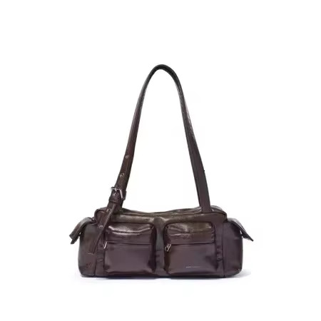 Samo Ondoh New SAMO ONDOH Saddle Cross-Body Bag, Same As Song Yuqi, Samoondoh Small Bag For Women, Korean Fashion Brand Genuine Leather