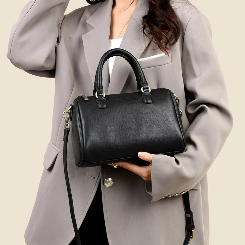 High Quality Retro Style Leather Purse Fashion Women Shoulder Messenger Bag High-Capacity Simplicity Ladies Handbag Sac