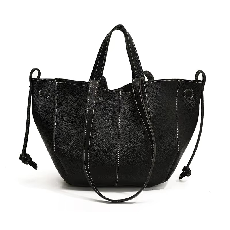 New Handheld Tote Large Capacity Fashionable Women's Premium Single Shoulder Underarm Bag Una Bolsa De Hombro PU Cartoon