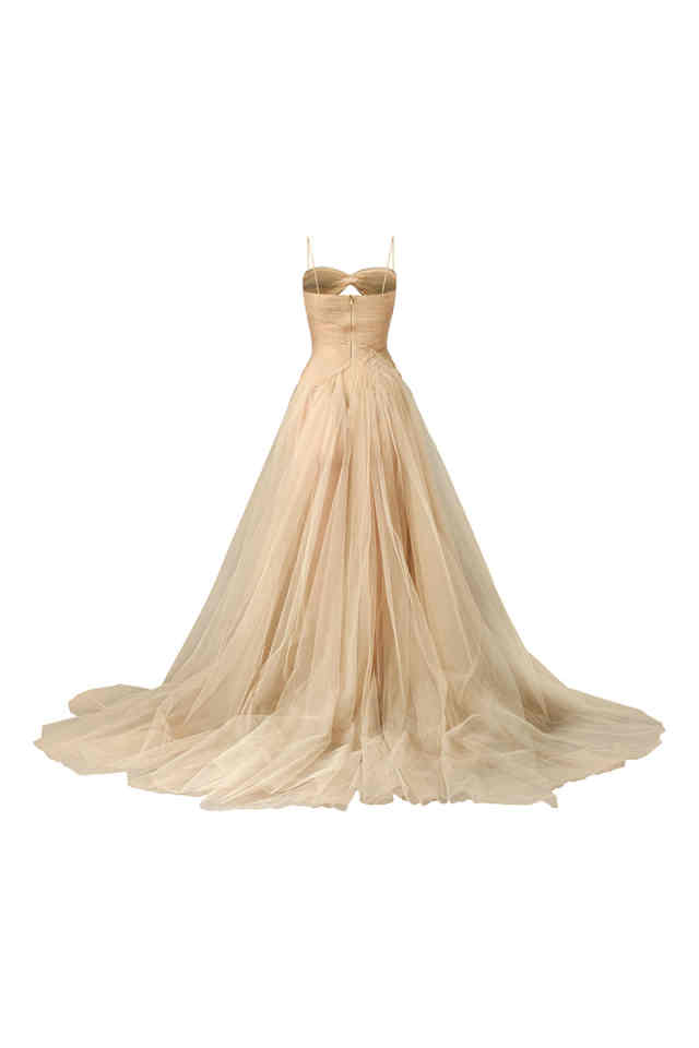 Graceful Prom A-Line Evening Dresses Spaghetti Strap Sleeveless Prom Tulle Luxury Party Dresses Floor-Length Vestido De Novia Formal Occasion Custom M