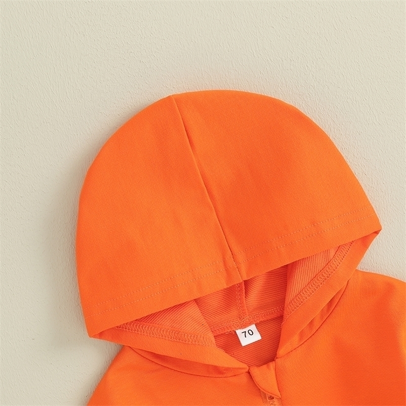 0-36months Baby Hooded Sweatshirt Solid Color Long Sleeve Hoodie Pullovers For Toddler Boys And Spring Fall 250121