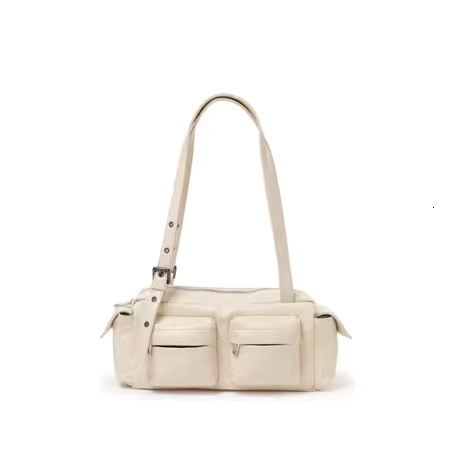 Samo Ondoh New SAMO ONDOH Saddle Cross-Body Bag, Same As Song Yuqi, Samoondoh Small Bag For Women, Korean Fashion Brand Genuine Leather
