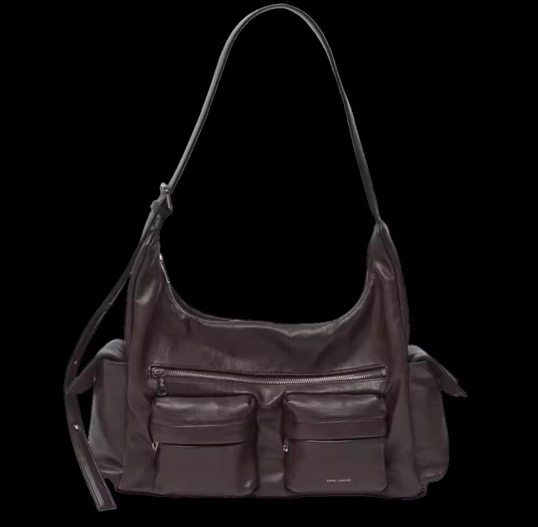 Korean Niche SAMO ONDOH Small Saddle Crossbody Bag, Song Yuqi, Jin Caiyuan, Cui Jungui, Same Style PVC Gender Neutral