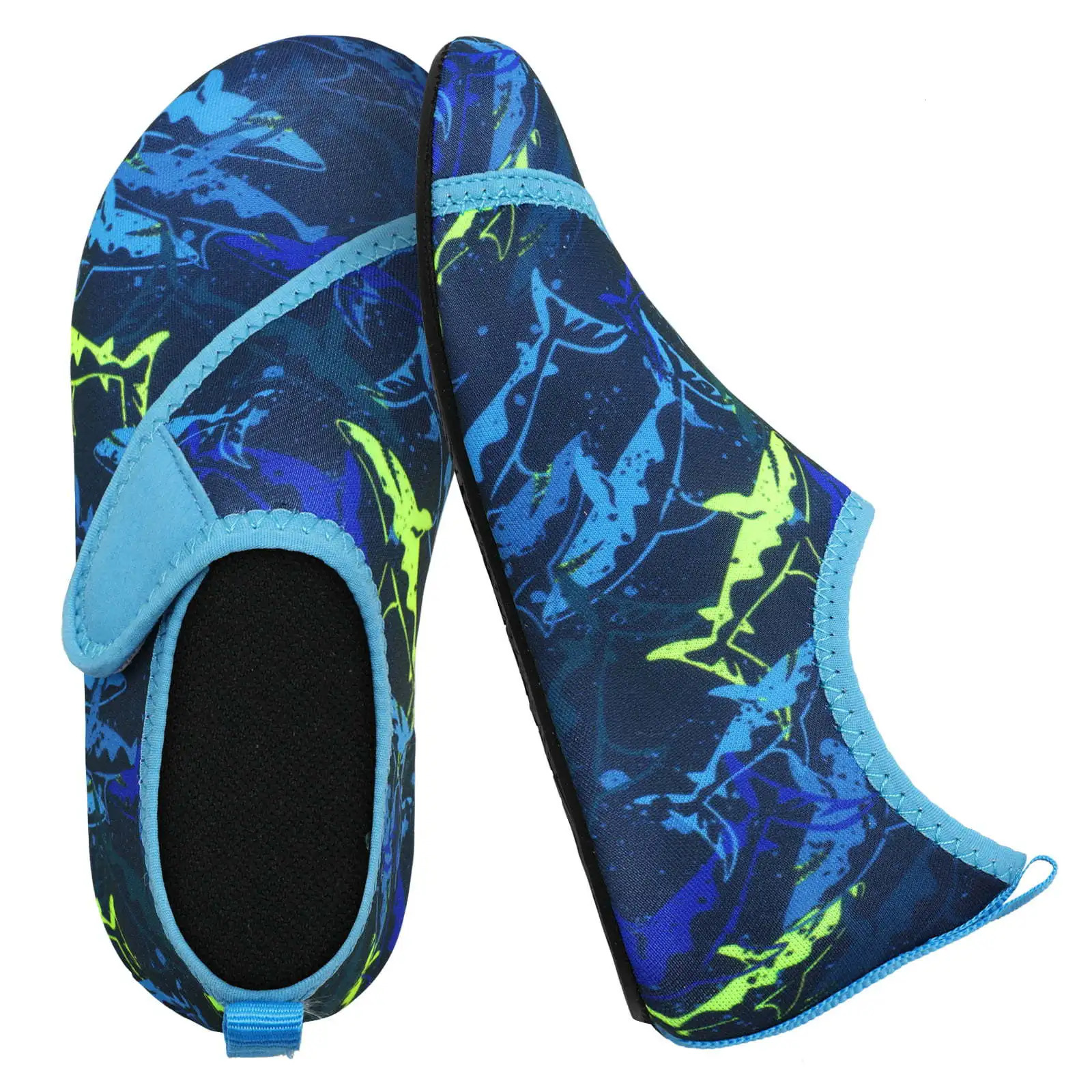 Kids Girls Boys Water Shoes Barefoot Aqua Socks Children Non-Slip Quick Dry Swim Shoes for Beach Pool Surfing Yoga 250207