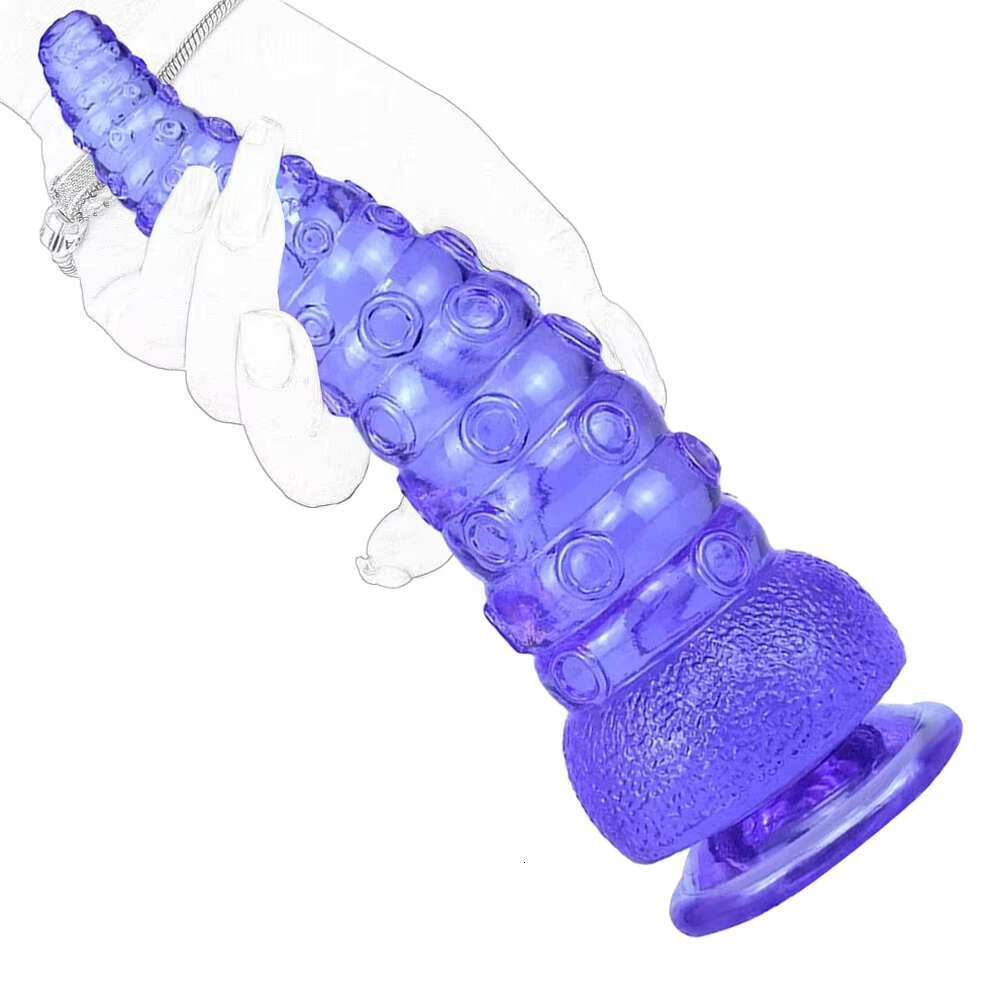 Lesbian Octopus Huge Anal Plug Premium Liquid Silicone Leyuto Monster Dildo Adult Sex Toy With Dong-Strong Suction Cup