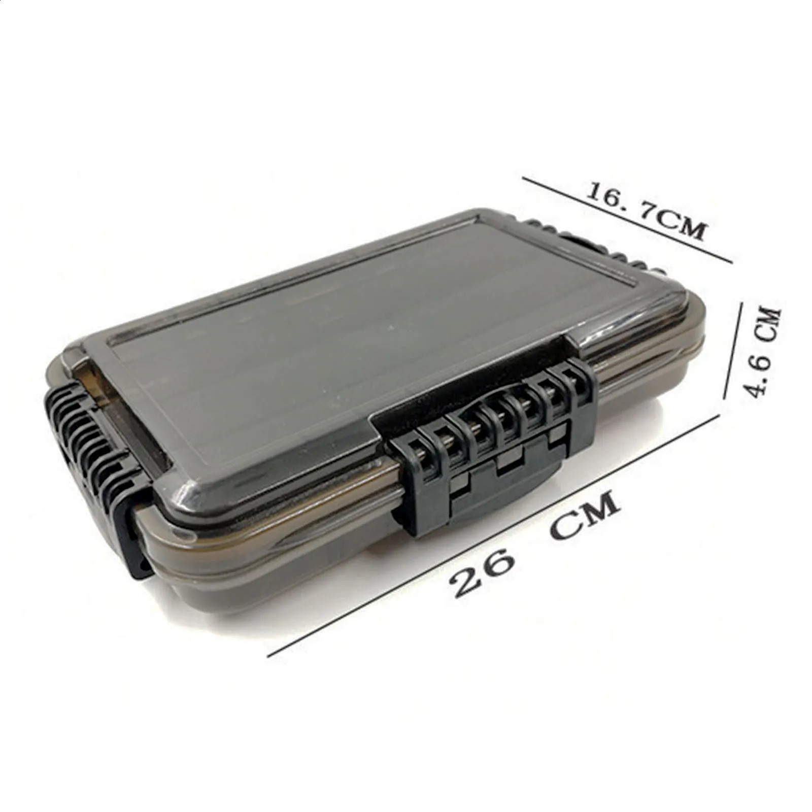 Waterproof Fishing Tackle Box Lure Bait Storage Case Portable Gear Accessories 250207