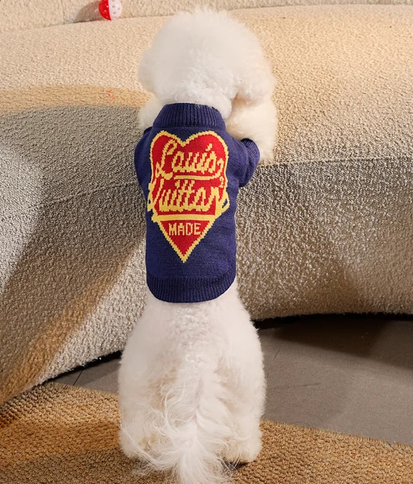 Dog and Cat Sweater Pet Clothes Autumn and Winter 250206
