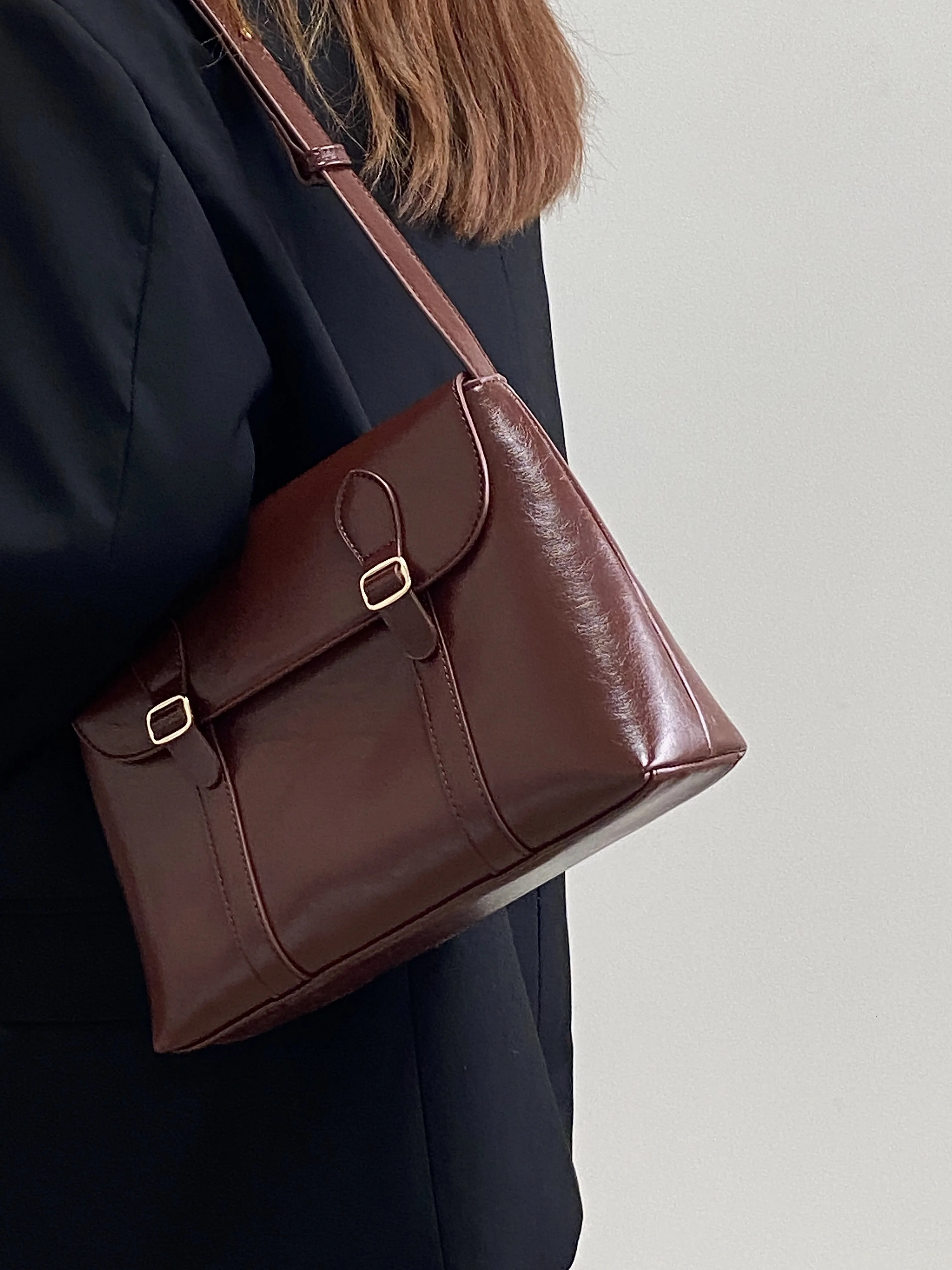 Vintage Women's Shoulder Large Capacity Ladies Tote Purse Handbags Pu Leather Female Messenger Bags College Girls Book Bag PU Cartoon