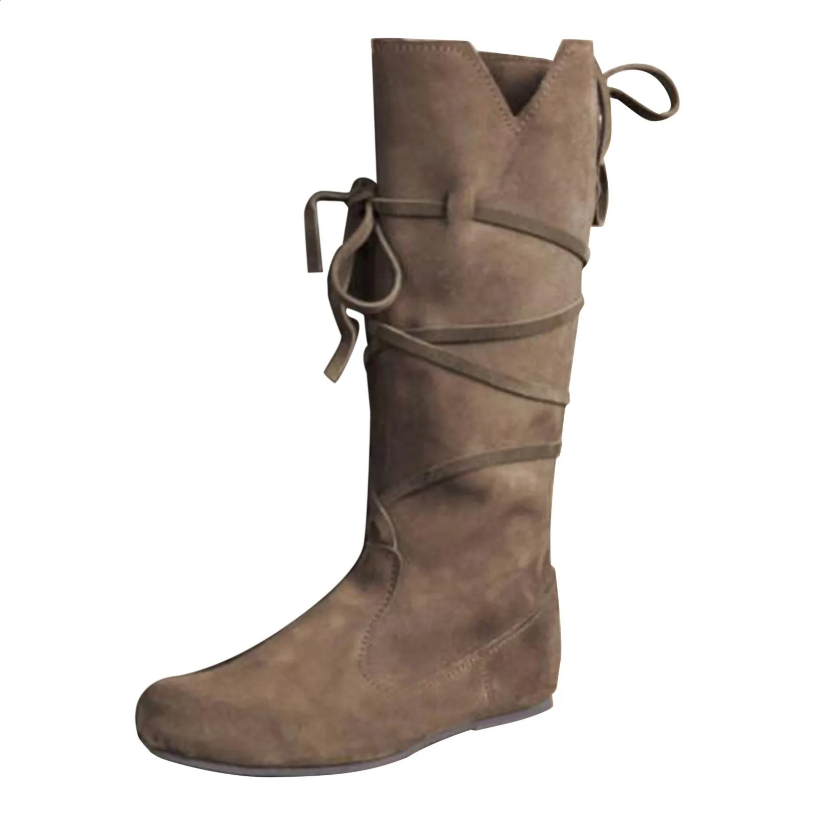 Medieval Viking Costume Retro MenS Knight Boots Pu Leather Nordic Warrior Cosplay Fancy Carnival Party Anime Shoes WomenS Boot 250117