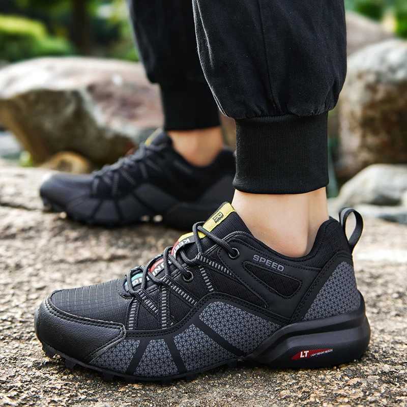 Waterproof Sports New Outdoor Hiking Training Shoes Men Lightweight Non-Slip Woodland Hot Hunting Work Shoesc250217