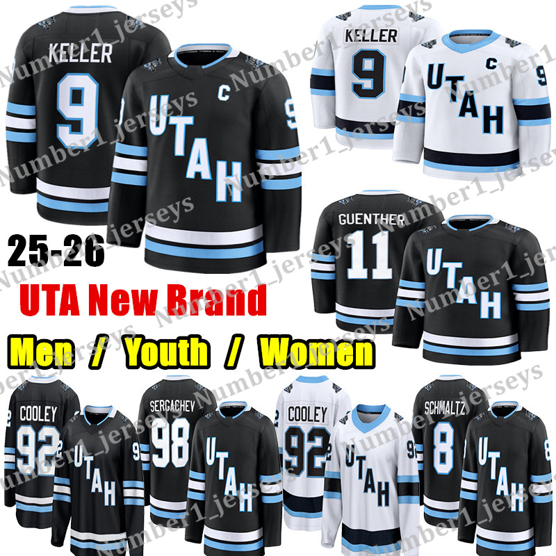 2024-25 Season Utahs hockey club Hockey Jersey Clayton Keller Cooley Schmaltz Guenther Barrett Hayton Sergachev Ingram Kesselring Lawson Crouse Tij Iginla jerseys