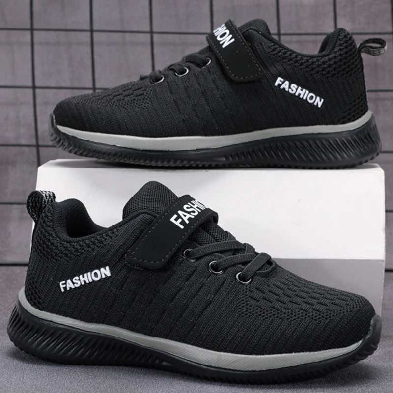 Childrens Sneakers Lightweight Mesh Outdoor Training Running Shoes New Breathable Fashionable Walking Shoes for Kids W250207