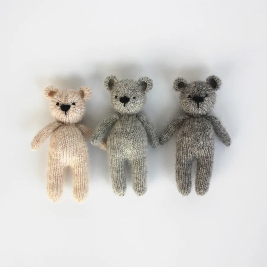 born Baby Bear Caps Doll Set Pography Props born Beanies Baby Keepsakes Babies Accessories born Po Props 250206