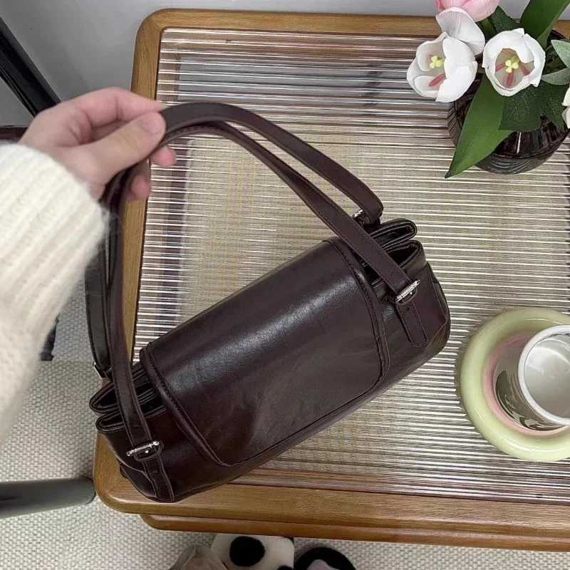 Vintage Off Lady Simple Wens Handbags All My Casual Underarm Bag Streetwear Fi Trendy Shoder Bags Y2k Ahetic Z250515