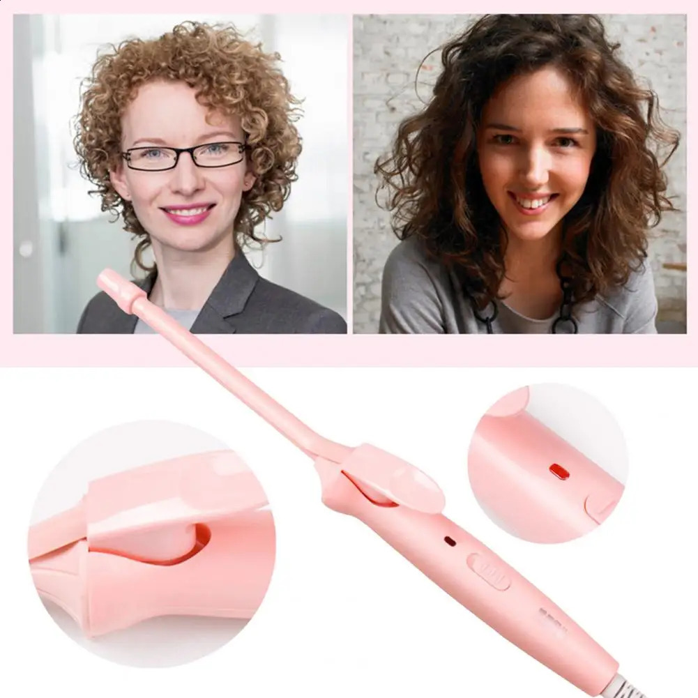 Stylish Wool Curling Iron Scalding Safe Simple Wool Curls 9MM Curling Iron Hair Curler Hairstyling Tool 250206