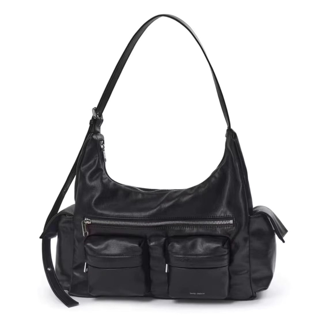 Korean Niche SAMO ONDOH Small Saddle Crossbody Bag, Song Yuqi, Jin Caiyuan, Cui Jungui, Same Style PVC Gender Neutral