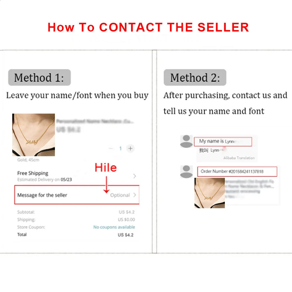 Customized Name Necklace Personalized Womens Letter Pendant Stainless Steel Jewelry Mens Chain Collar as a Gift for Friends 250206