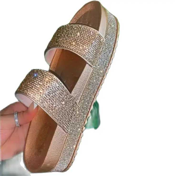 summer new women double-layer rhine platform waterproof platform flat bottom n-slip durable beac outdoor msXJ250207