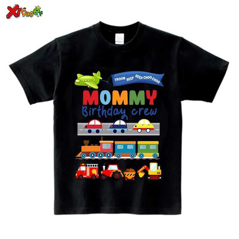 Family Matching Clothes Custom Name Black T Shirt for Family Matching Outfits Family Outfit Shirts Birthday Short Sleeve T Shirt W250207