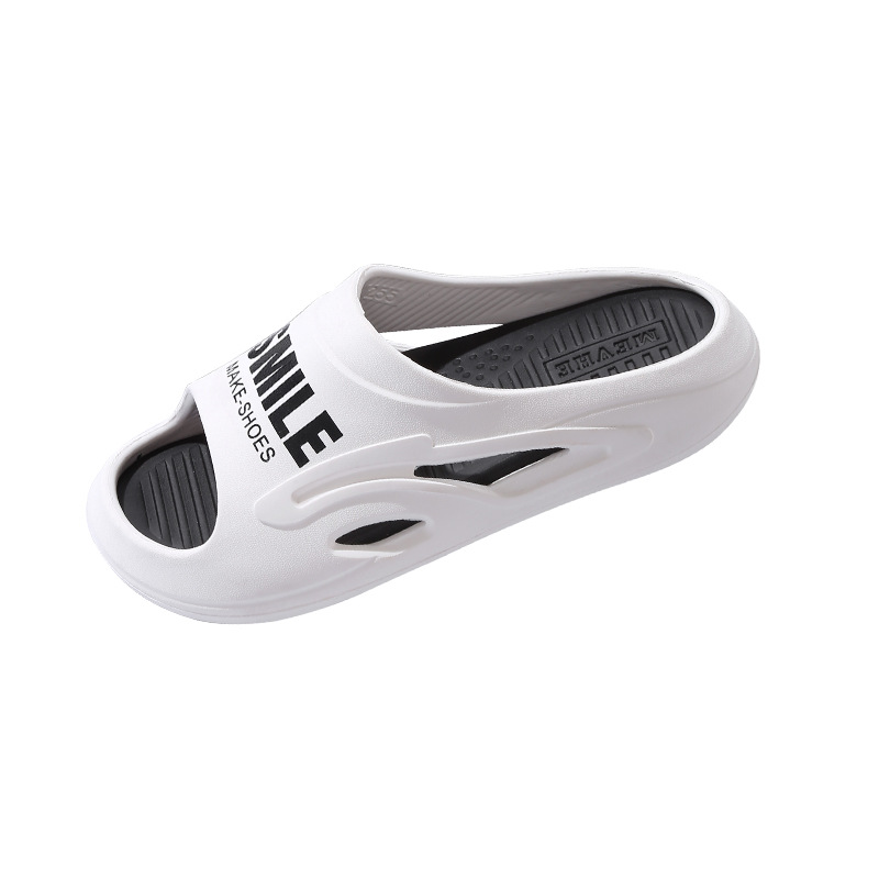 Add velvet women's summer fashion casual warm multi-color beach slippers black white