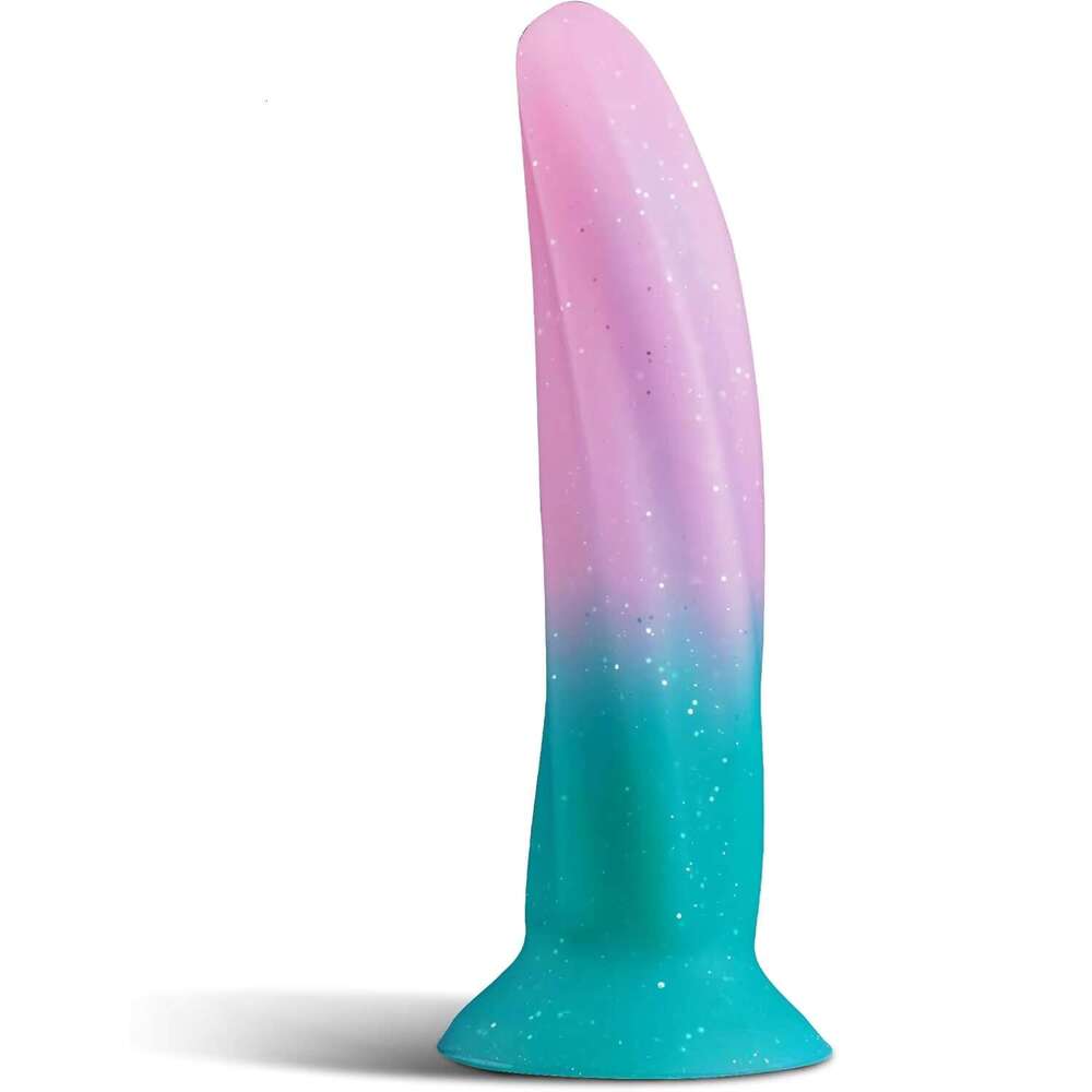 Small Silicone sy Beginner Slim for Prostate G-spot Pink Soft Thin Dildo Anal Plug Sex Toy