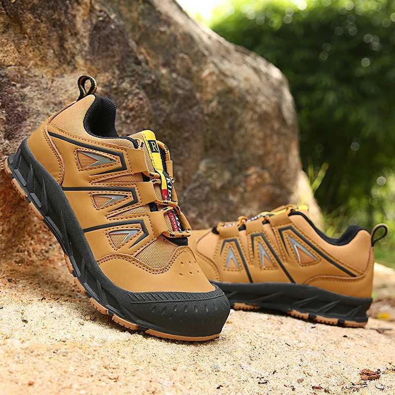 Childrens hiking shoes boys fashionable tactical sports shoes childrens outdoor sports shoes rubber anti slip hiking shoes W250207