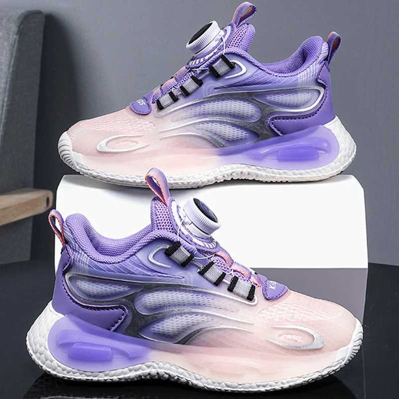 Childrens Sports Shoes Large Size Breathable Fashionable Running Shoes Anti Slip Shock-absorbing Rebound Casual Shoes for Kids W250207