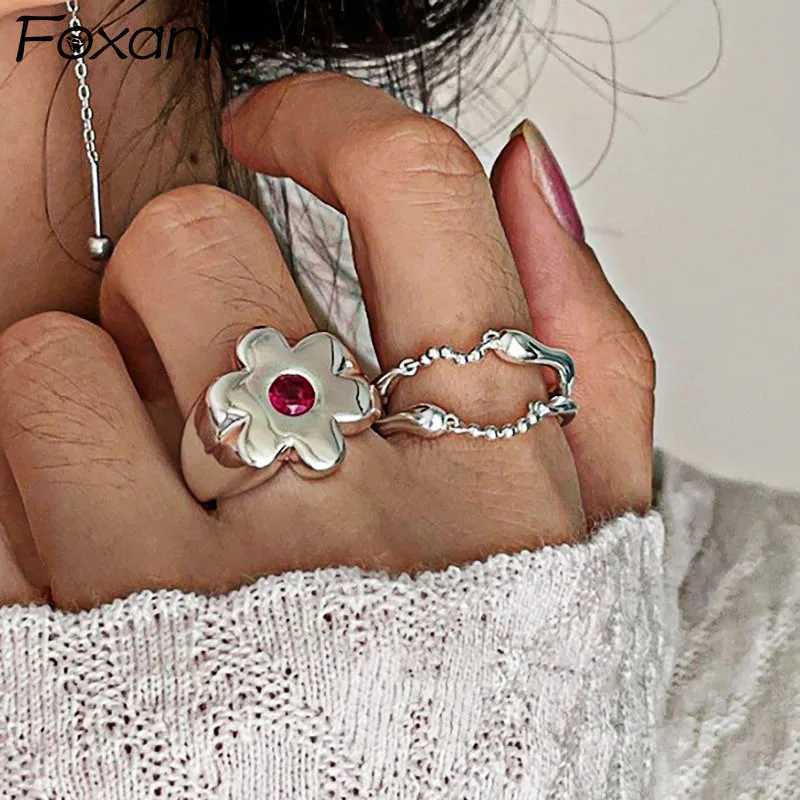 Foxary Minimalist Female Couple Wreath Korean Cute Fashion Creative Chain Tassel Geometry Handmade Party Jewelry W250207