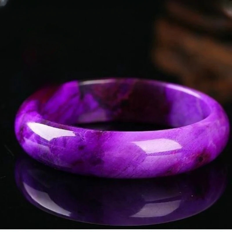 Natural Comfortable Bracelet Original Mine Imperial Purple Royal Perilla Jishi Bracelet 250207