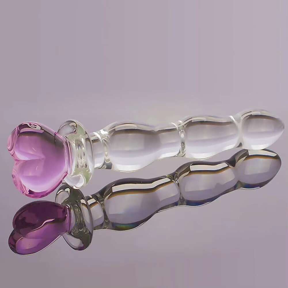 Erotica Massager Rear Anal Plug Masturbator Simulation Crystal Dildo Adult Toys