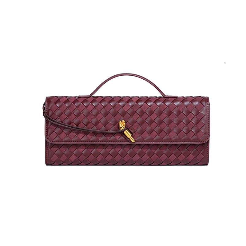 Bag Women's Advanced Sense New Frosted Pu Deerskin Single Shoulder Crossbody Portable Dinner Bag Organ Bag Clutch Bag